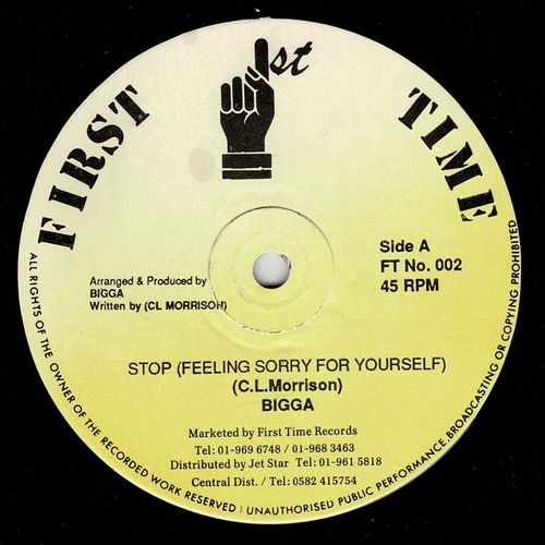 BIGGA-stop feeling sorry for yourself