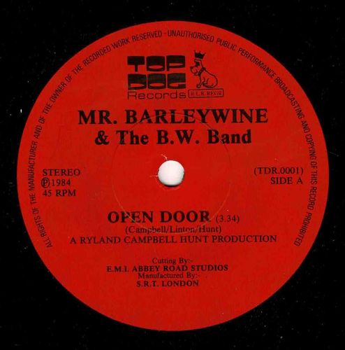MR BARLEYWINE & BW BAND-open door